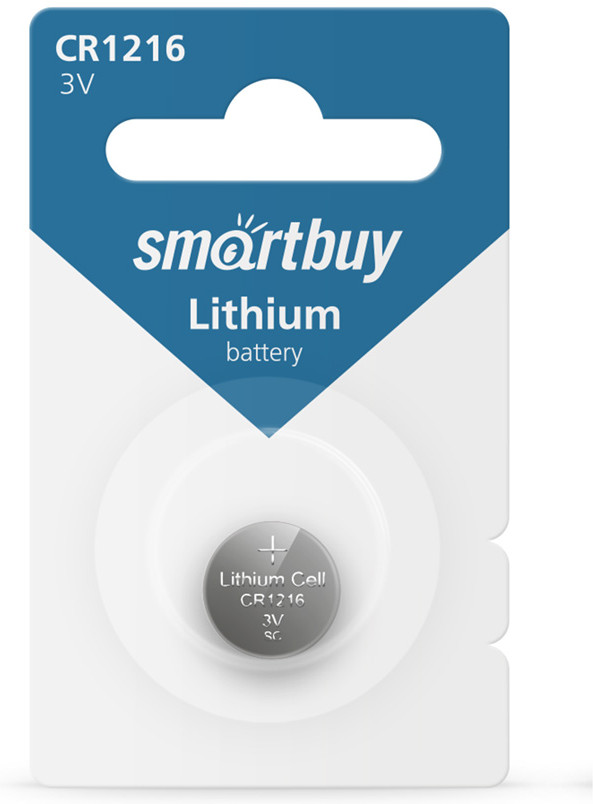 Батарейка литиевая CR1216 | Smartbuy