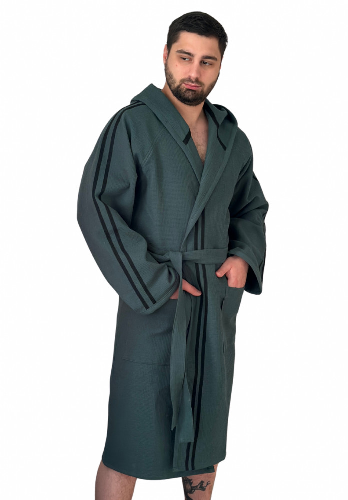 Халат вафельный мужской «Lior» | Gefen home textile