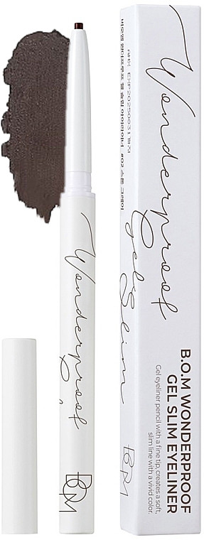 Подводка для глаз гелевая «Wonderproof Gel Slim Eyeliner», оттенок 03 Deep Brown | Beauty of Majesty