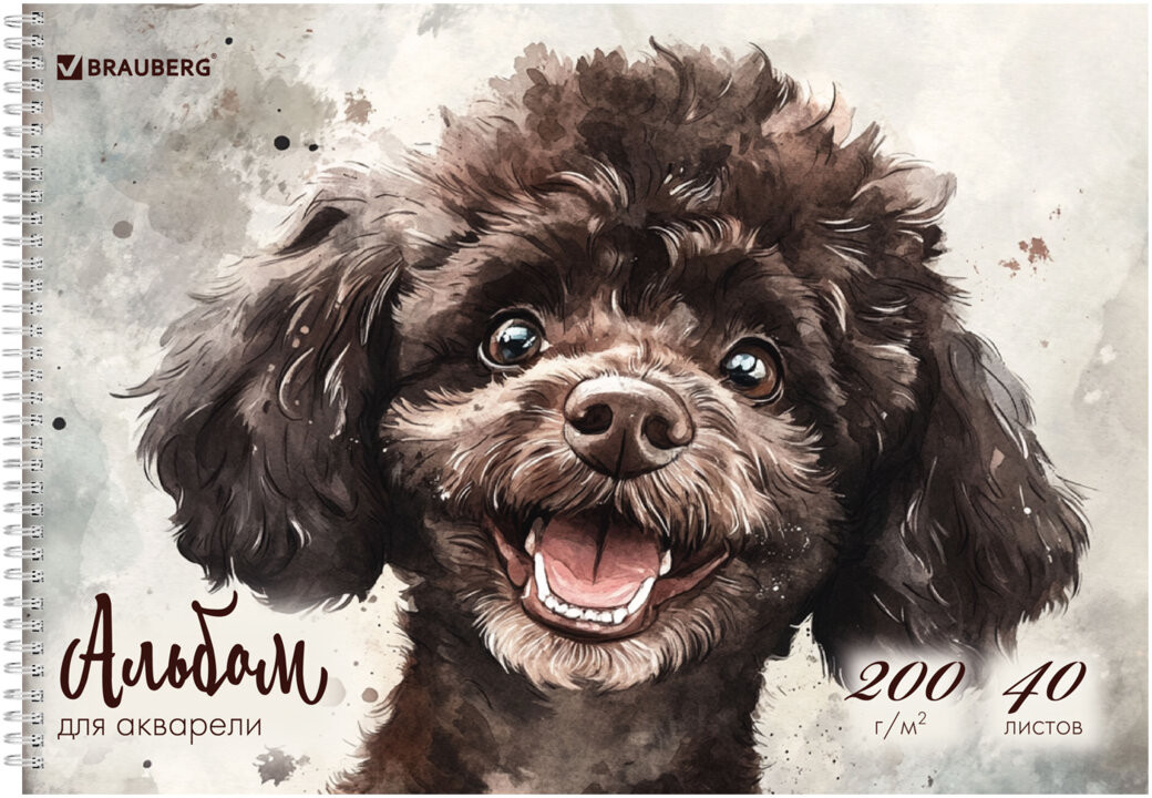 Альбом для акварели | Brauberg