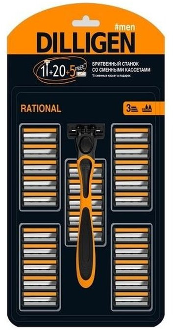 Станок для бритья со сменными картриджами | Rational | Dilligen