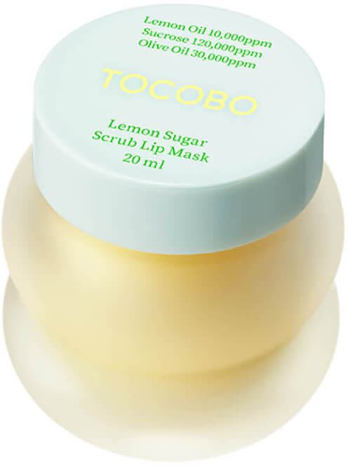 Скраб для губ лимонный «Lemon Sugar Scrub Lip Mask» | Tocobo