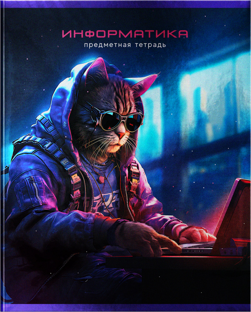Тетрадь предметная «Информатика» | Мир будущего | BG