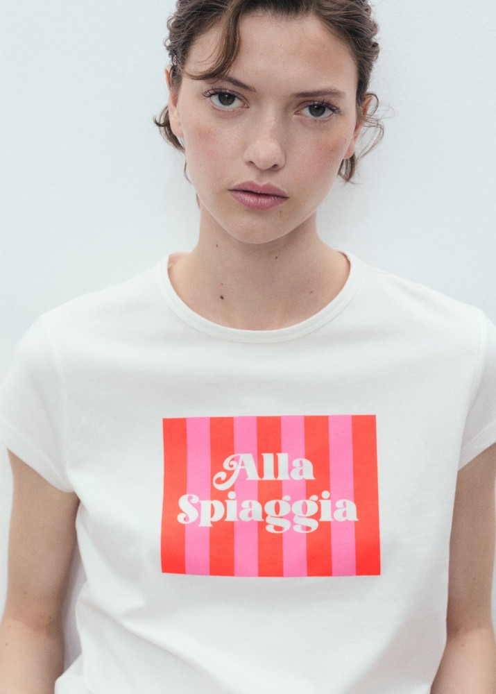 Футболка женская | MANGO