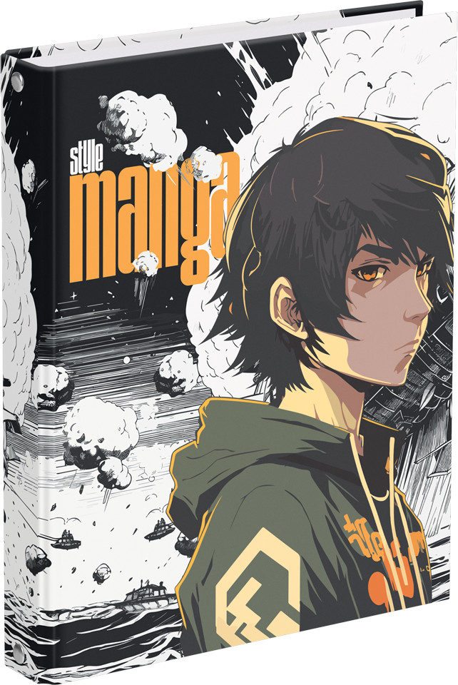 Тетрадь на кольцах «Style manga» | BG