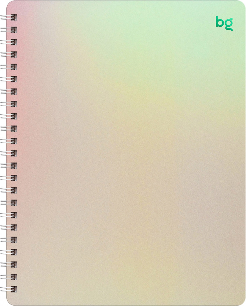 Тетрадь с пластиковой обложкой «Сияние» | Glitter | BG