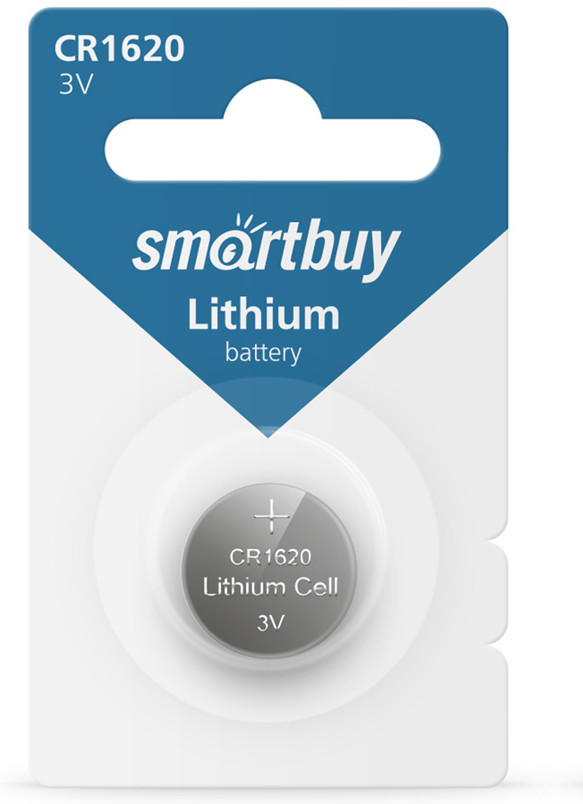 Батарейка литиевая CR1620 | Smartbuy
