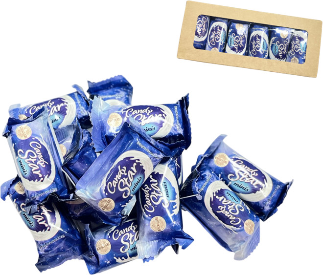 Суфле в молочном шоколаде в подарочной коробке «Candy Star»