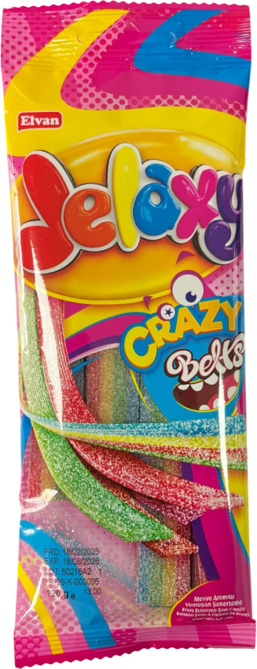 Жевательный мармелад «Crazy Belts» | Jelaxy