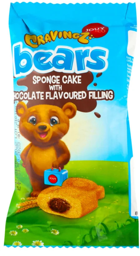 Бисквит c шоколадной начинкой «Cravingz Bears» | JOUY&CO
