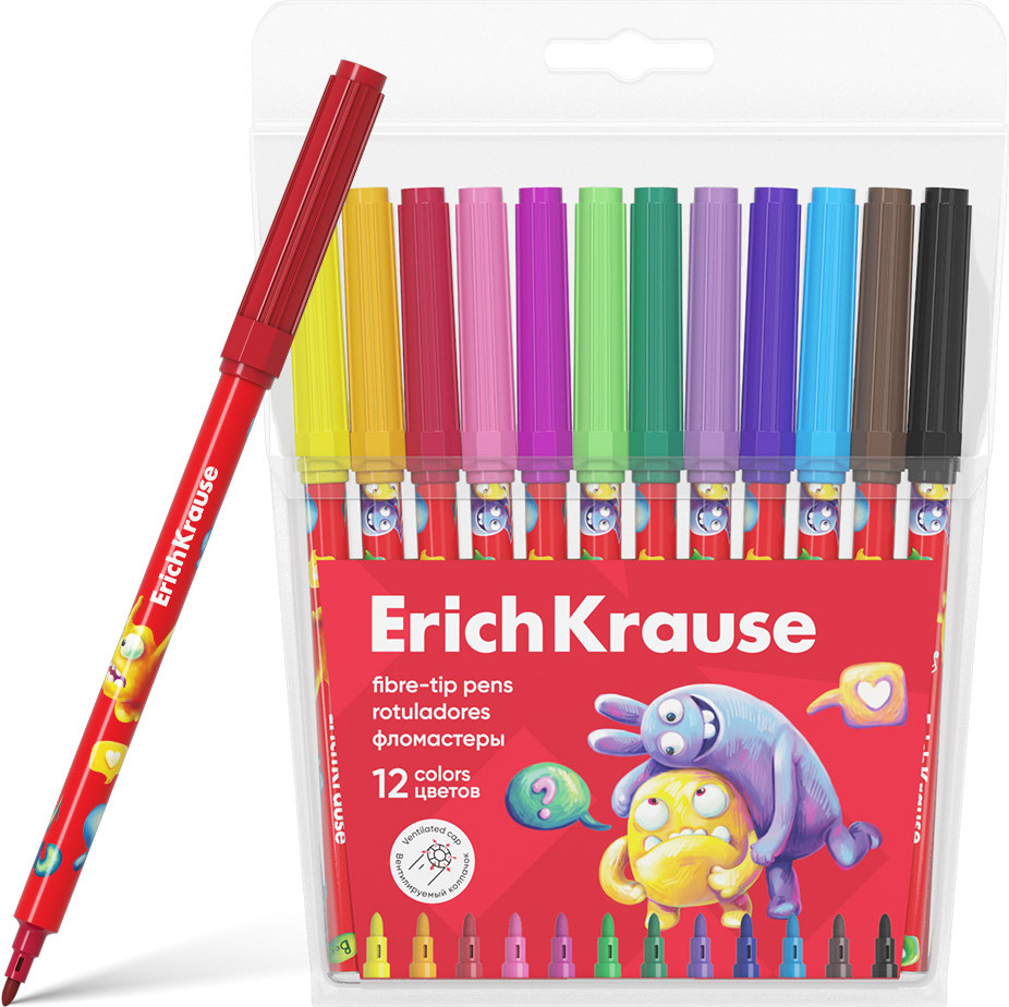 Фломастеры «Jolly Friends» | Jolly Friends | Erich Krause