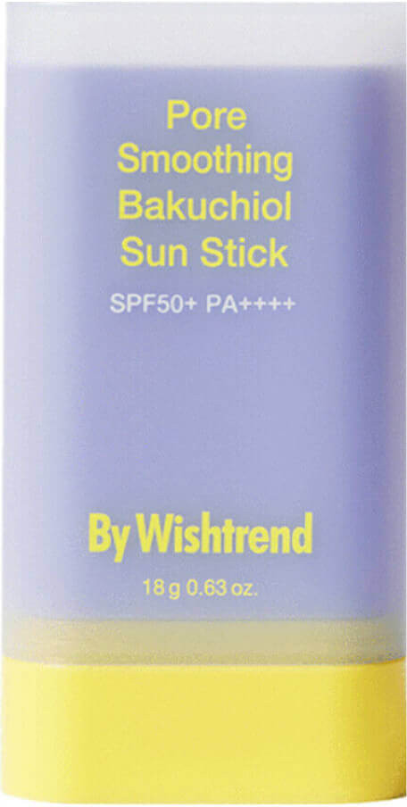 Солнцезащитный стик с бакучиолом «Pore Smoothing Bakuchiol Sun Stick» SPF50+ PA++++ | By Wishtrend