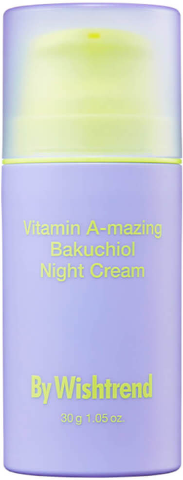 Ночной крем с ретинолом и бакучиолом «Vitamin A-mazing Bakuchiol Night Cream» | By Wishtrend