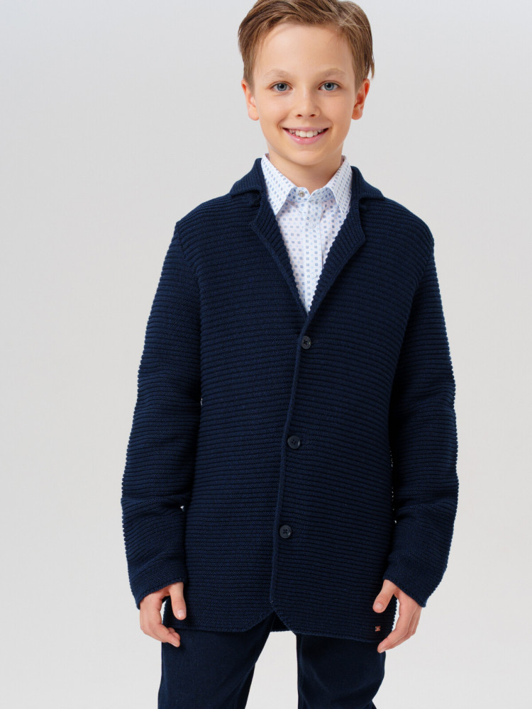 Кардиган трикотажный для мальчиков | PlayToday