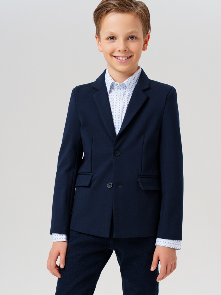 Пиджак трикотажный для мальчиков | PlayToday