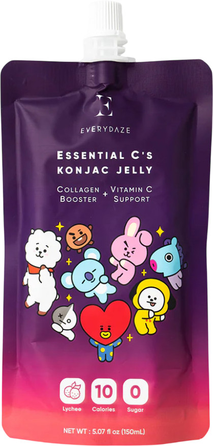 Пюре со вкусом личи «Essential C’s Konjac Jelly» | Everydaze