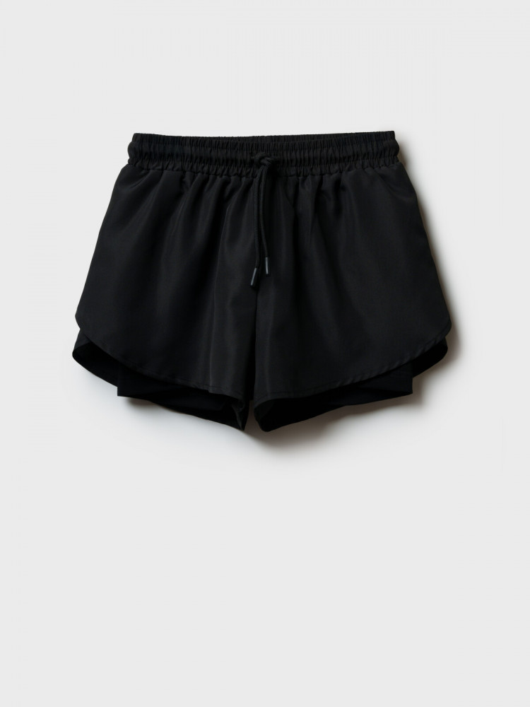 Шорты текстильные для девочек | PlayToday