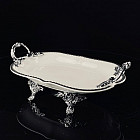 белый/серебро