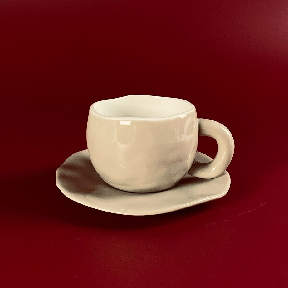 Чашка с блюдцем | Lenardi