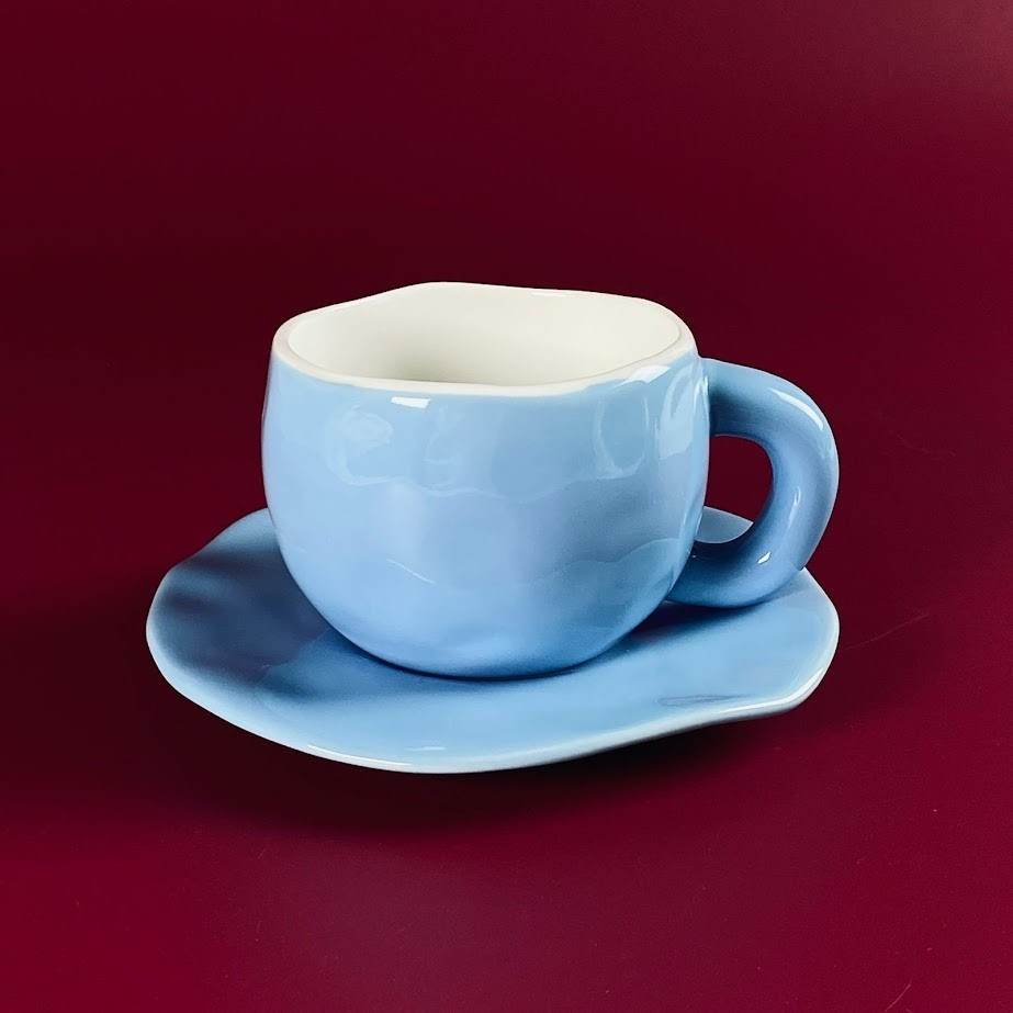 Чашка с блюдцем | Lenardi