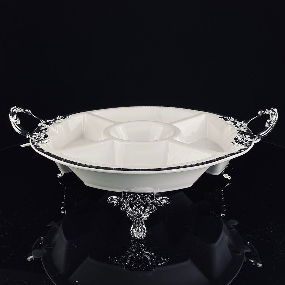 Менажница на ножках с ручками «Atlantis» | Atlantis | Lenardi