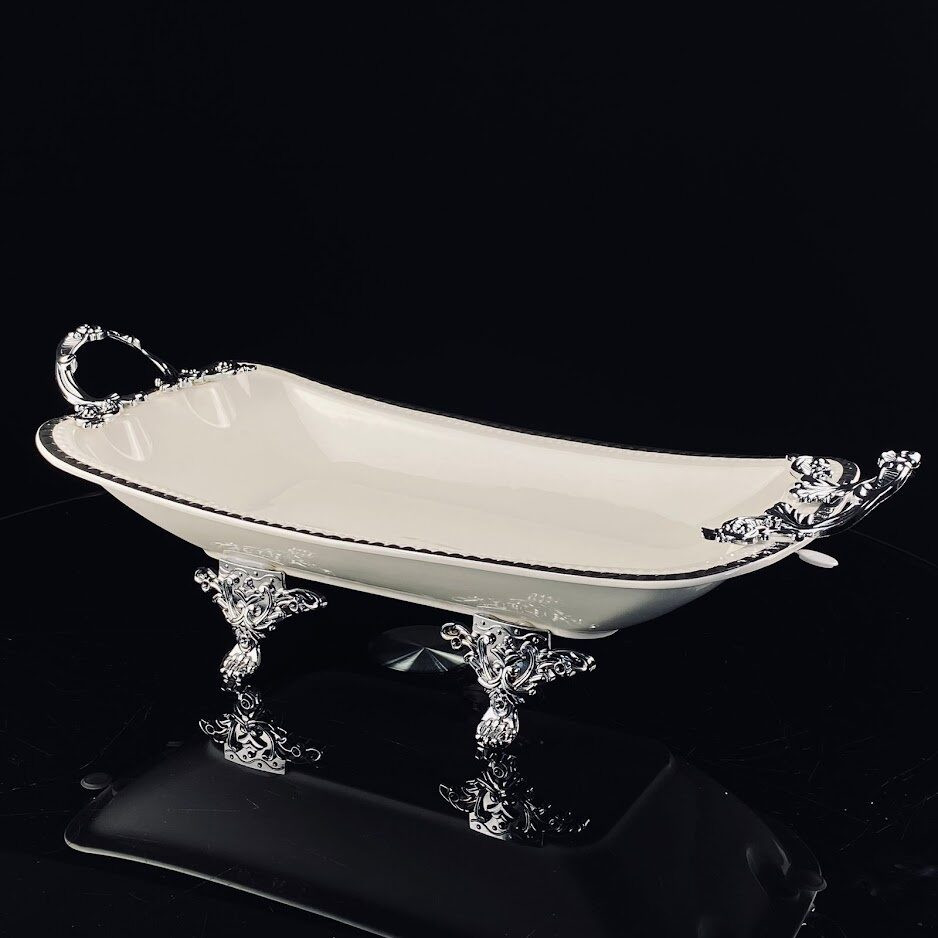 Блюдо на ножках с ручками «Atlantis» | Atlantis | Lenardi