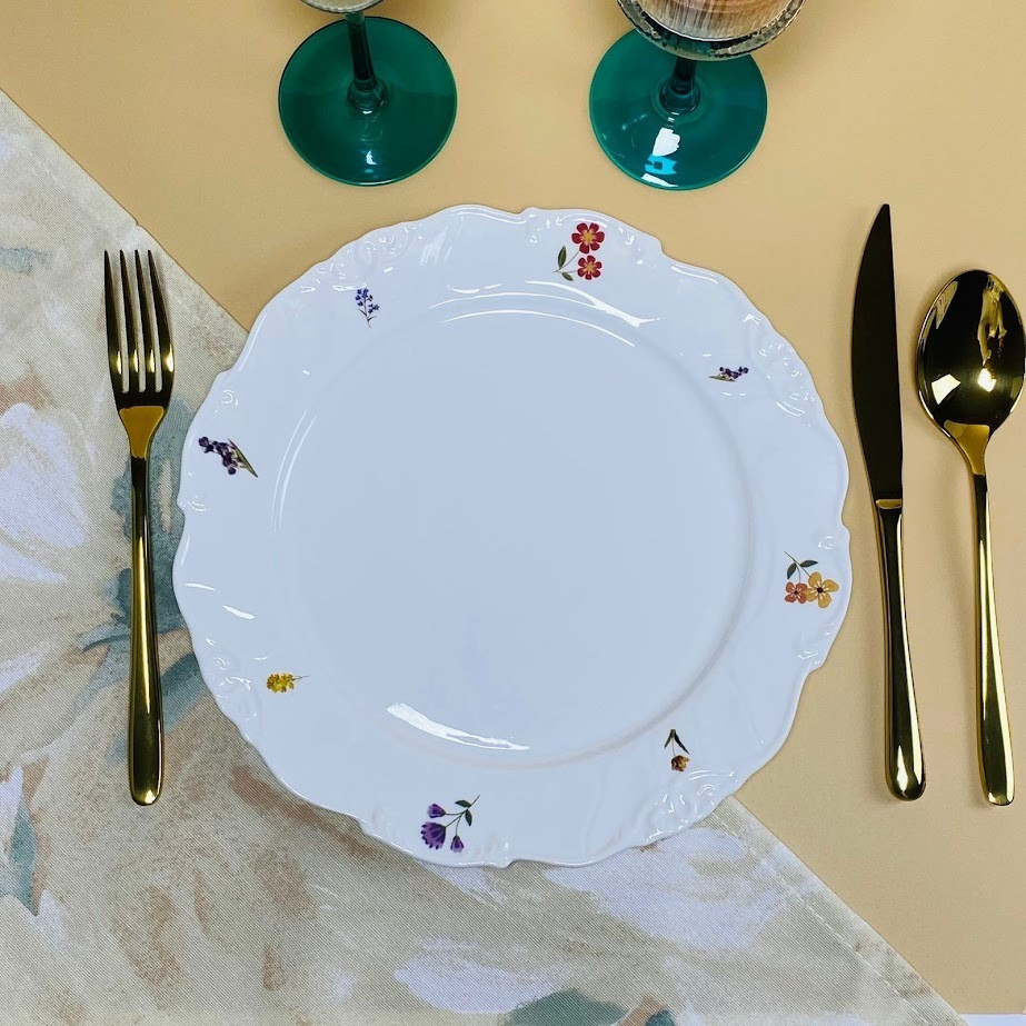 Набор тарелок «Крокус» | Крокус | Lenardi