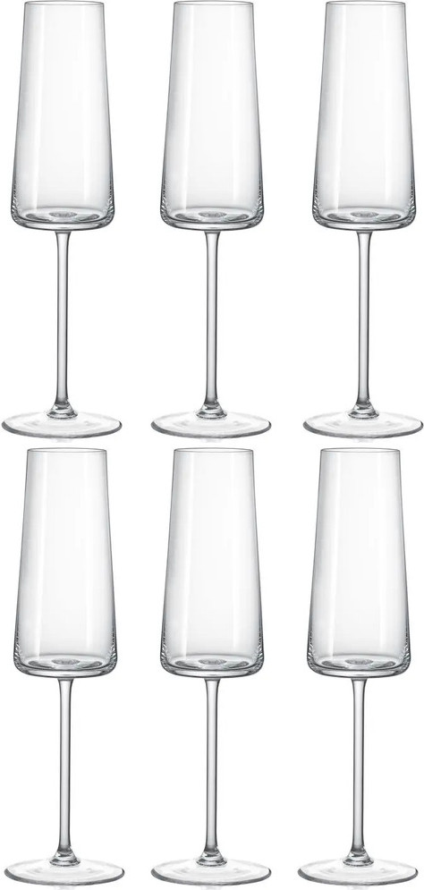 Набор фужеров для шампанского «Ray» | Рэй | Crystalex