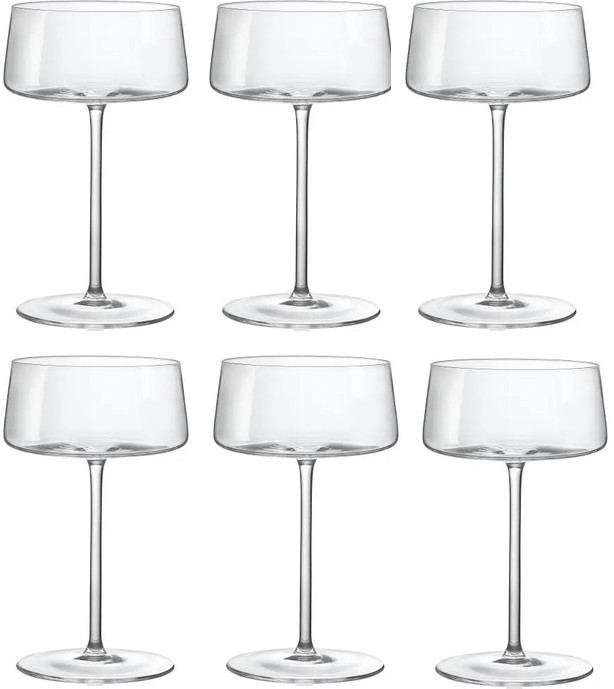 Набор бокалов-креманок для коктейлей «Ray» | Рэй | Crystalex