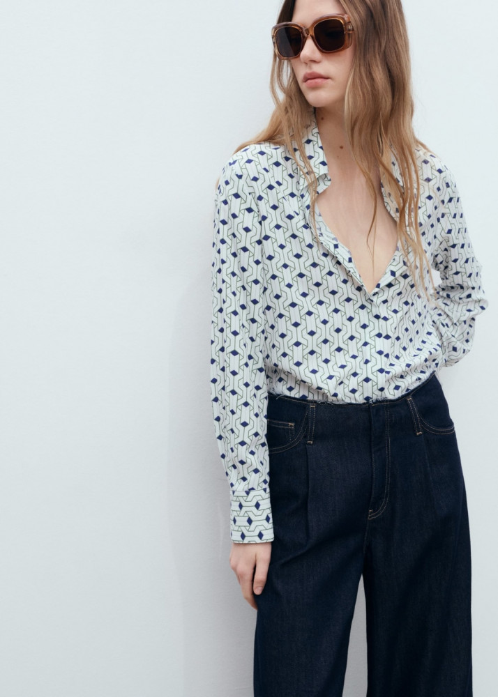 Рубашка женская | MANGO