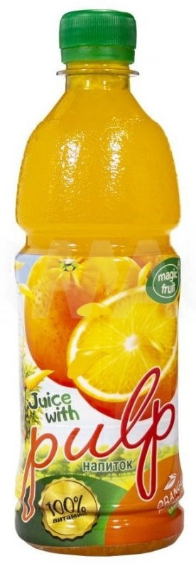Напиток с пюре и кусочками апельсина | Magic Fruit | Натуральные напитки