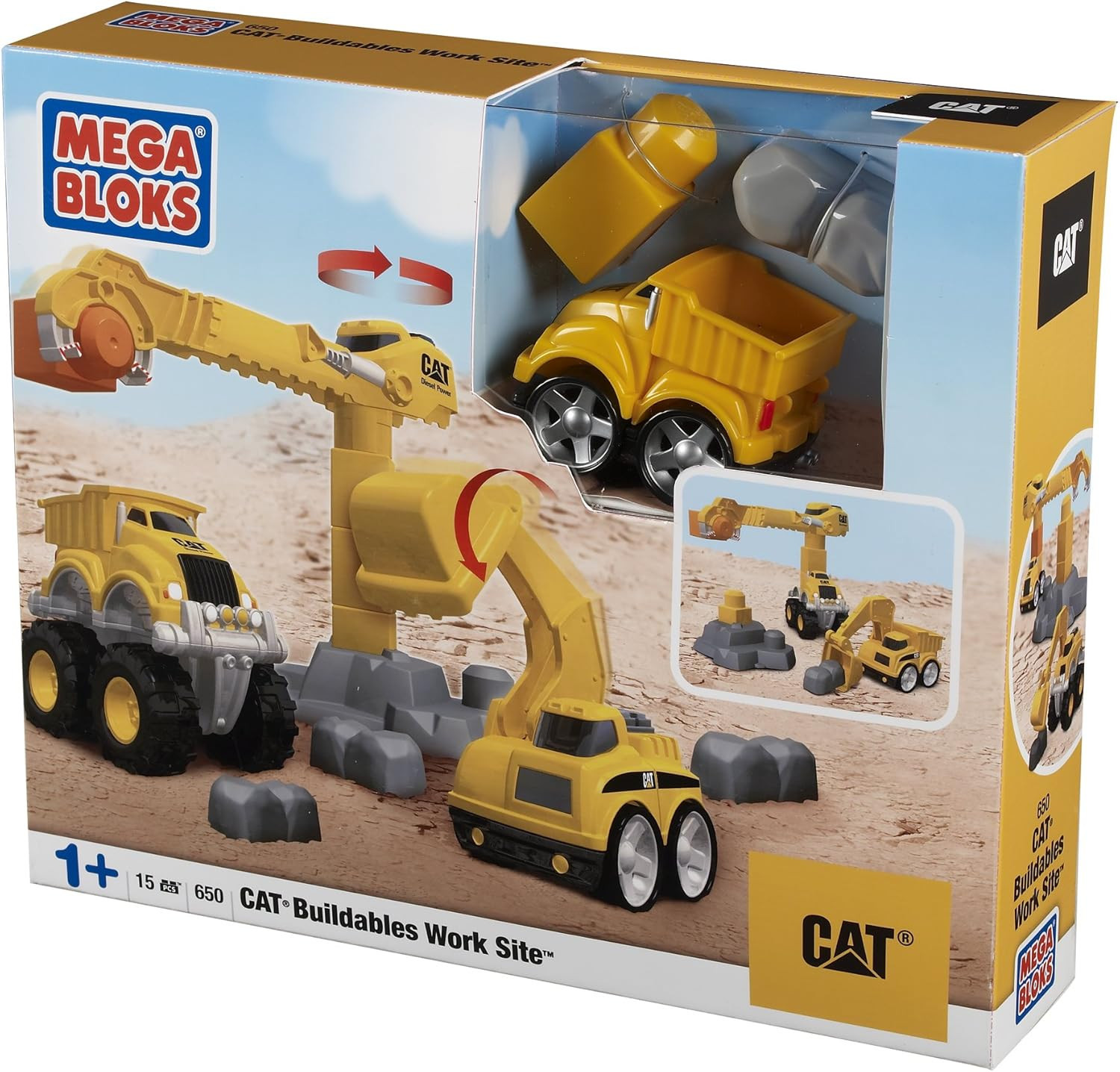 Конструктор «650 CAT TNT Buildables» | Mega Bloks