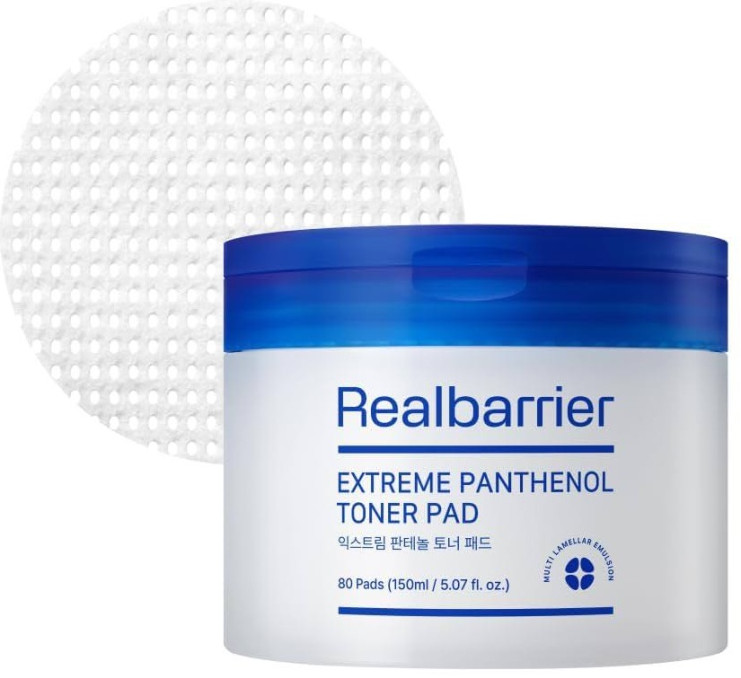 Тонер-пэды для лица «Extreme Panthenol Toner Pad» | Real Barrier