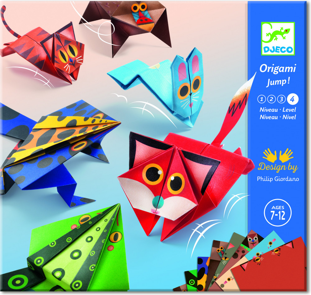 Набор для оригами «Прыгающие животные» | Origami | Djeco
