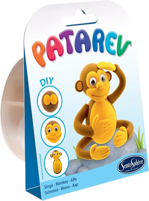 Набор пластилина в карманном формате «Обезьяна» | Patarev | SentoSphere