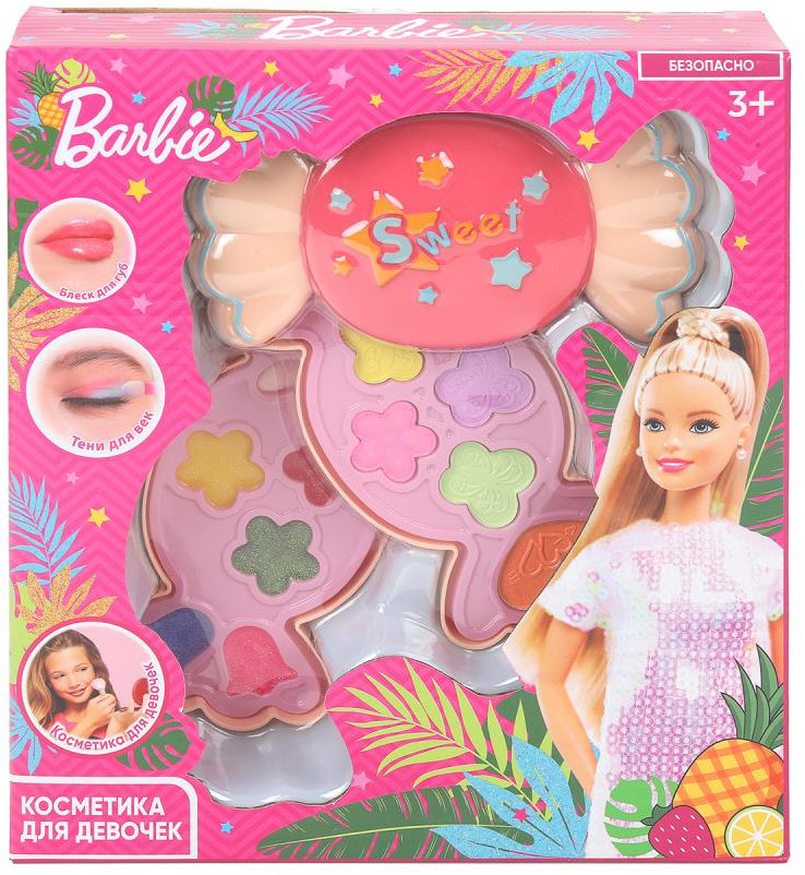 Набор декоративной косметики для девочек «Барби» | Милая Леди