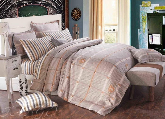 Комплект постельного белья «Tango» (арт. tpig-6-960, евро, Twill-пигмент, 2 наволочки 50х70 и 2 наволочки 70х70) | ТекстильГрупп