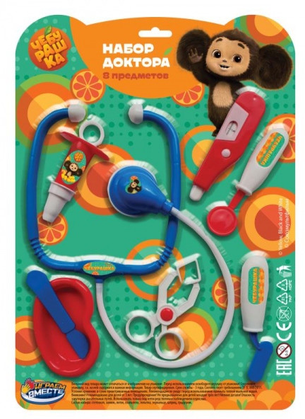 Набор доктора «Чебурашка» | Чебурашка | Играем вместе