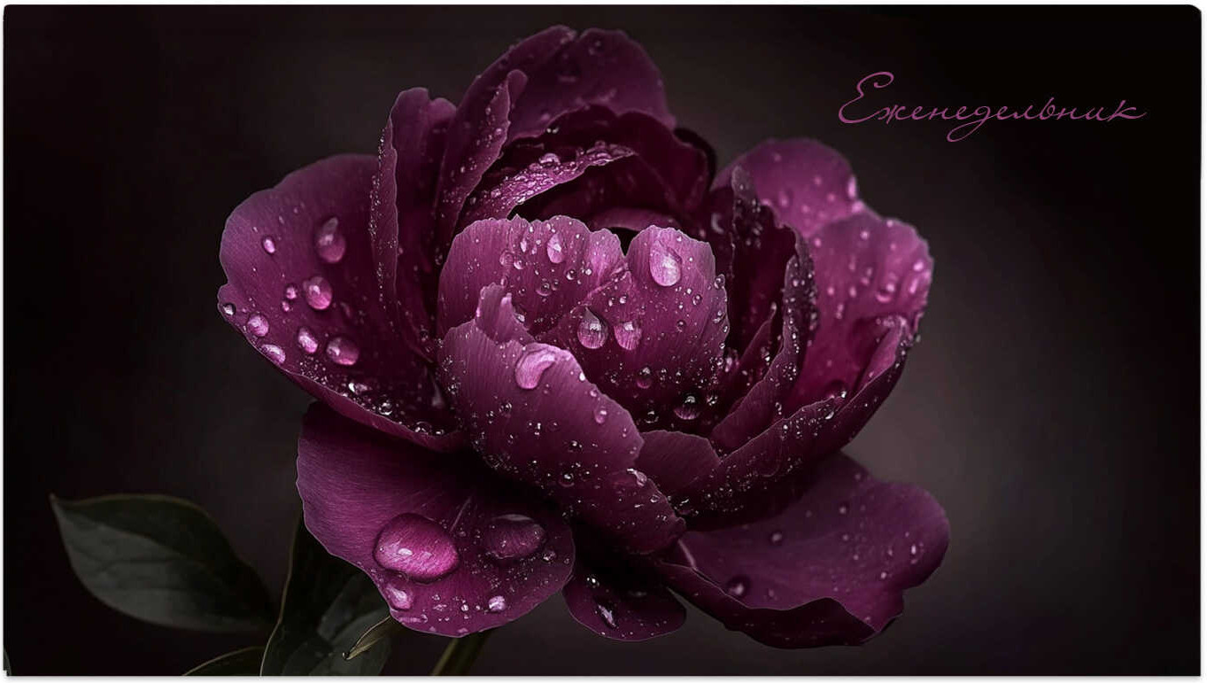 Еженедельник недатированный «Пион» | Феникс +