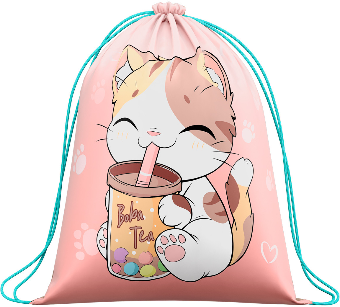 Мешок для обуви «The cat with the glass» | ArtSpace