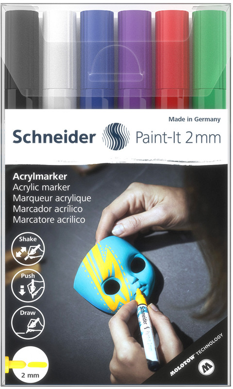 Набор маркеров акриловых «Paint-It 310» | Paint-It | Schneider