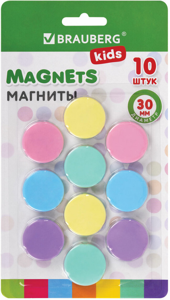 Набор магнитов «Macaroons» | Kids | Brauberg