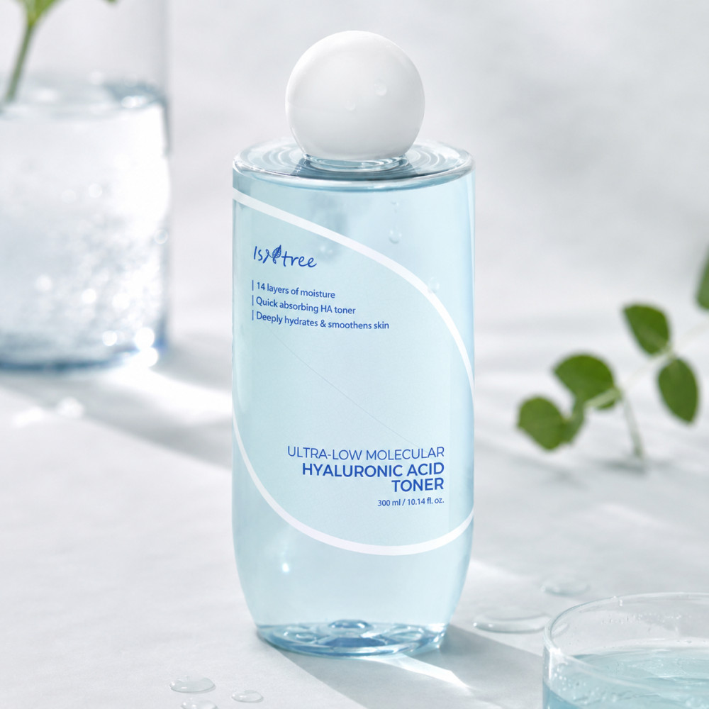 Тонер для лица «Ultra-Low Molecular Hyaluronic Acid Toner» | IsNtree