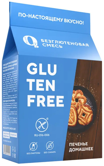 Смесь для приготовления «Печенье домашнее» | Ноль грамм