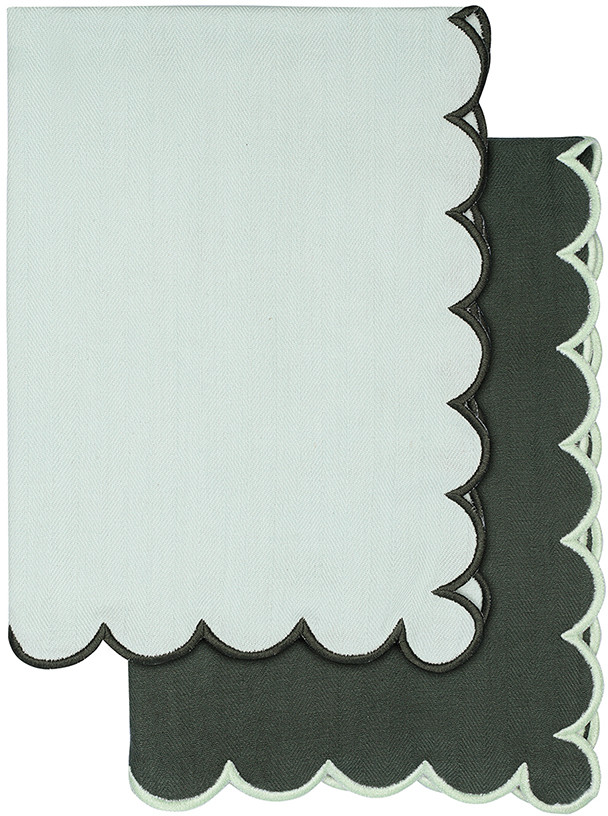 Комплект полотенец кухонных | Trendy Ruffles | Tkano