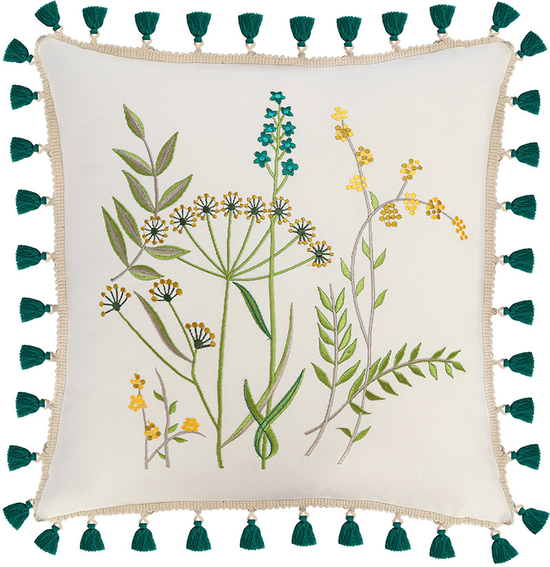 Подушка декоративная «Meadow bloom» | Ethnic | Tkano
