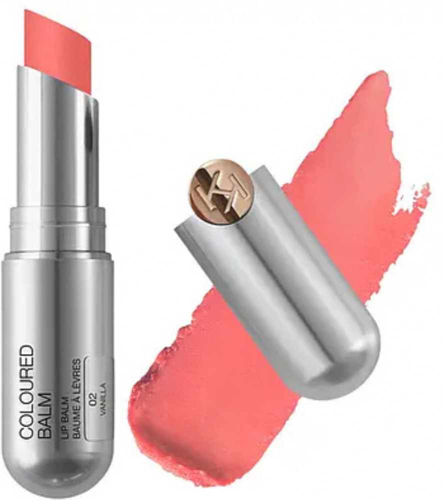 Бальзам для губ увлажняющий «Coloured Lip Balm», тон 02 Vanilla | Kiko Milano