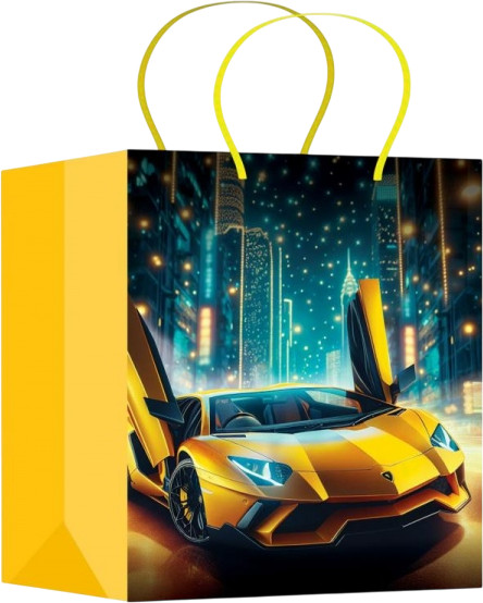 Пакет подарочный «Авто» | Чудо праздник