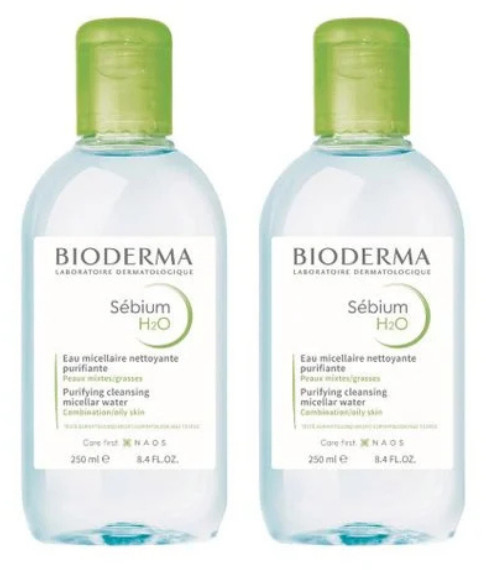 Набор мицеллярной воды для жирной и проблемной кожи лица | Sebium | Bioderma
