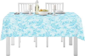 Комплект столового белья из скатерти и салфеток «Цветы»